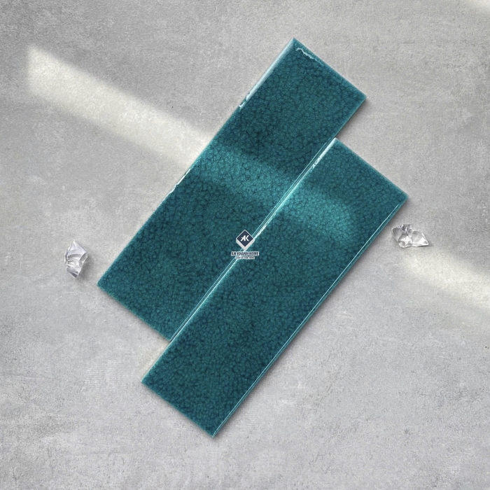 Gạch thẻ men rạn 6x20cm bề mặt bóng