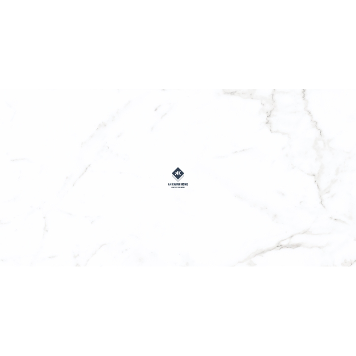 Gạch 60x120 Ấn Độ màu trắng vân mây xám Statuario Silver bề mặt mờ