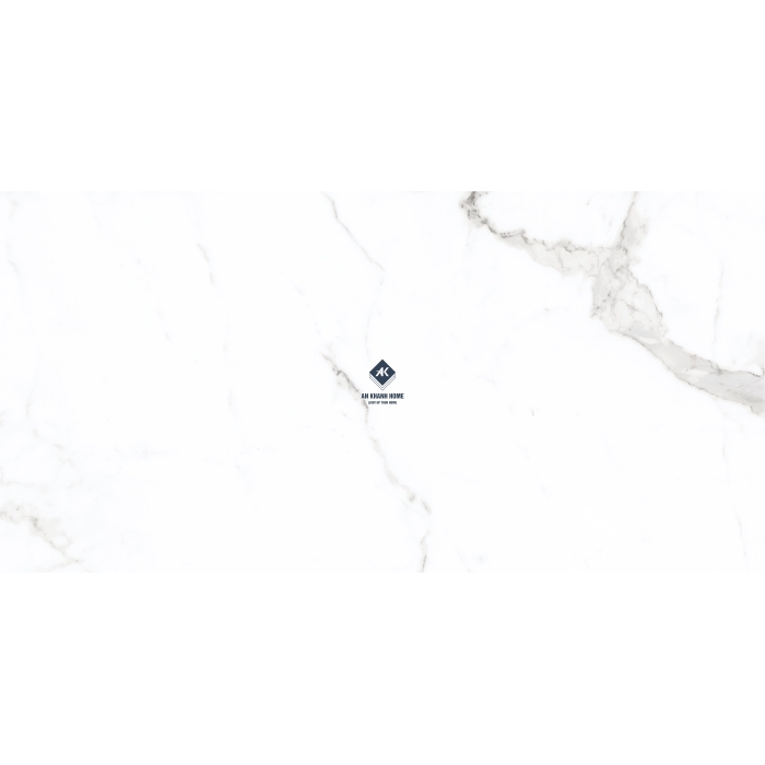 Gạch 60x120 Ấn Độ màu trắng vân mây xám Statuario Silver bề mặt mờ