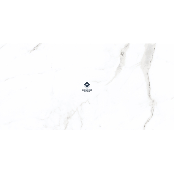 Gạch 60x120 Ấn Độ màu trắng vân mây xám Statuario Silver bề mặt mờ