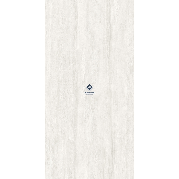 Gạch 60x120 Travertine beige màu xám nhạt vân sọc dưa bề mặt hiệu ứng carving