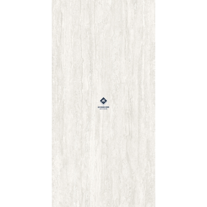 Gạch 60x120 Travertine beige màu xám nhạt vân sọc dưa bề mặt hiệu ứng carving
