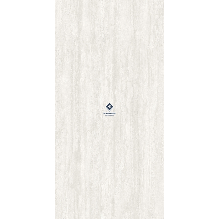Gạch 60x120 Travertine beige màu xám nhạt vân sọc dưa bề mặt hiệu ứng carving