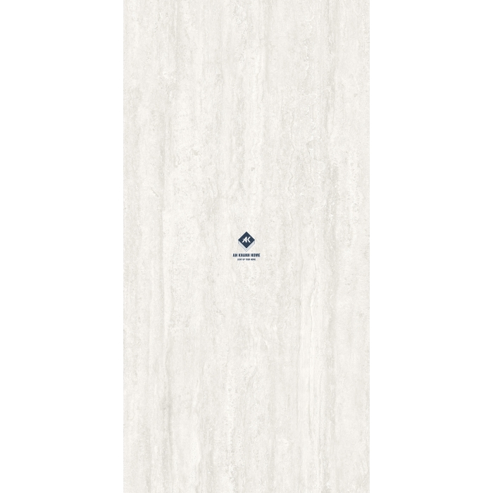 Gạch 60x120 Travertine beige màu xám nhạt vân sọc dưa bề mặt hiệu ứng carving