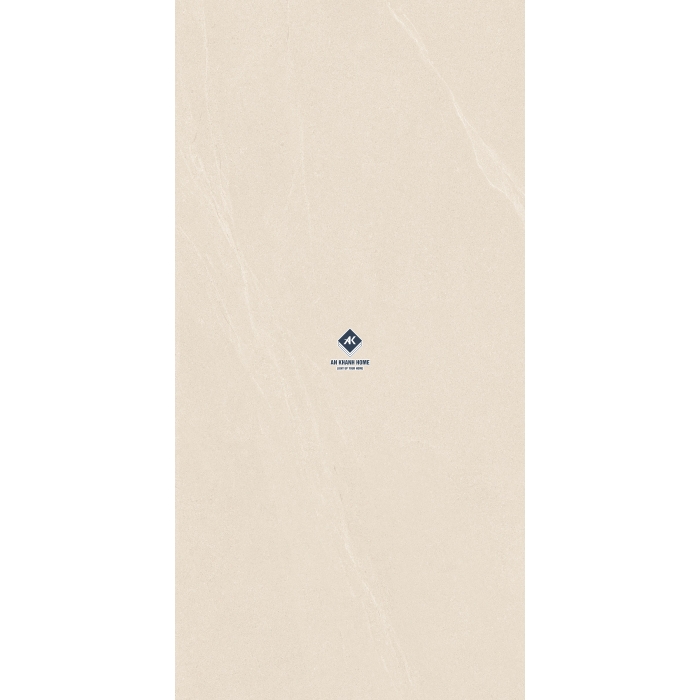 Gạch 60x120 màu kem nhạt vân đá Palato Sand hiệu ứng sần nhẹ punch GHR cao cấp