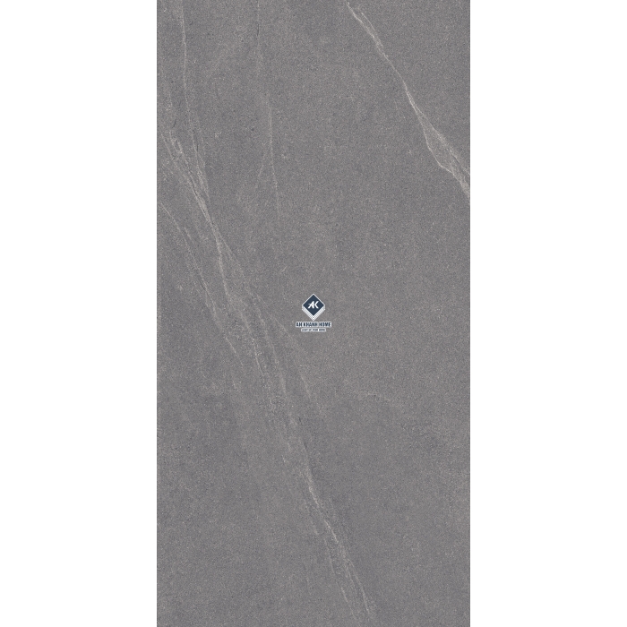 Gạch 60x120 màu xám nâu đậm vân đá Palato Coffee hiệu ứng sần nhẹ punch GHR cao cấp