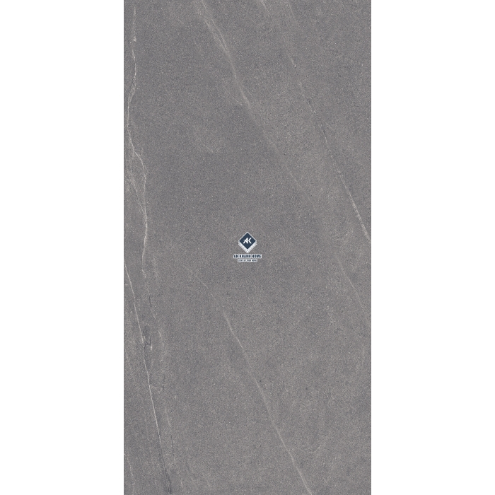 Gạch 60x120 màu xám nâu đậm vân đá Palato Coffee hiệu ứng sần nhẹ punch GHR cao cấp