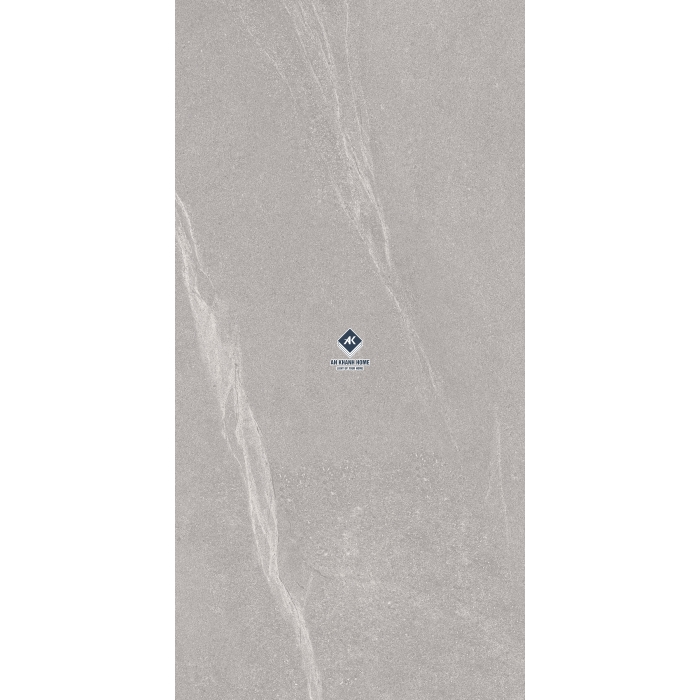 Gạch 60x120 màu xám trung tính  vân đá Palato Cappuccino hiệu ứng sần nhẹ punch GHR cao cấp