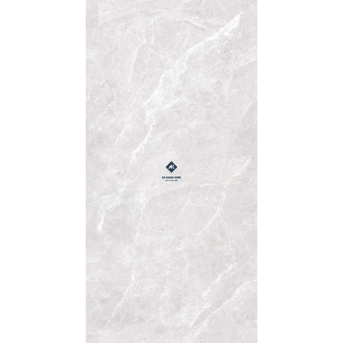 Gạch 60x120 màu xám trắng vân đá rạn trắng Decota Crema hiệu ứng carving chạm khắc