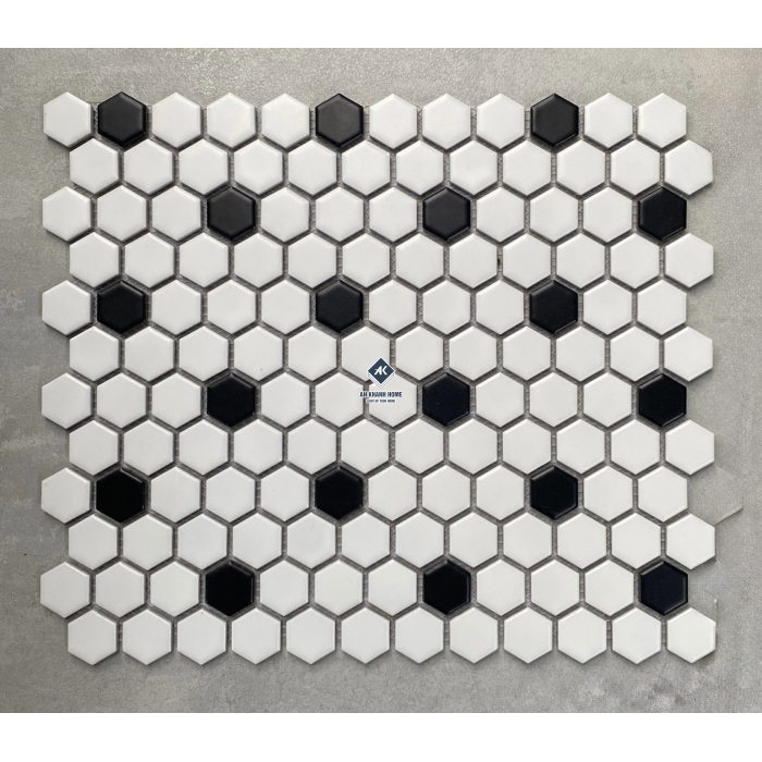 Gạch mosaic lục giác nhỏ